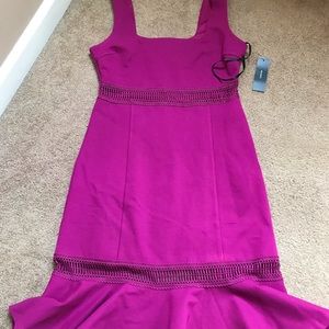 Cocktail dress magenta
